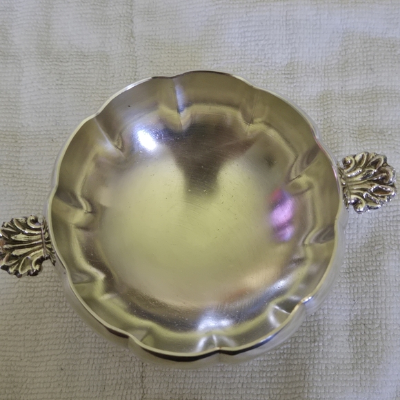 Vintage Venetian Copper Cream & Sugar Set Elegant Romantic Tea Party Goth Table - Picture 4 of 7